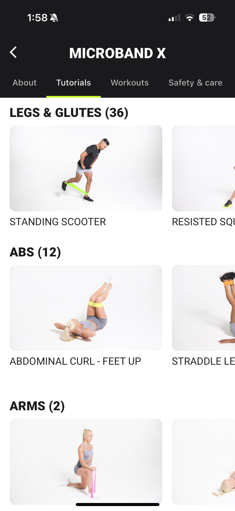 ptp gear detail page